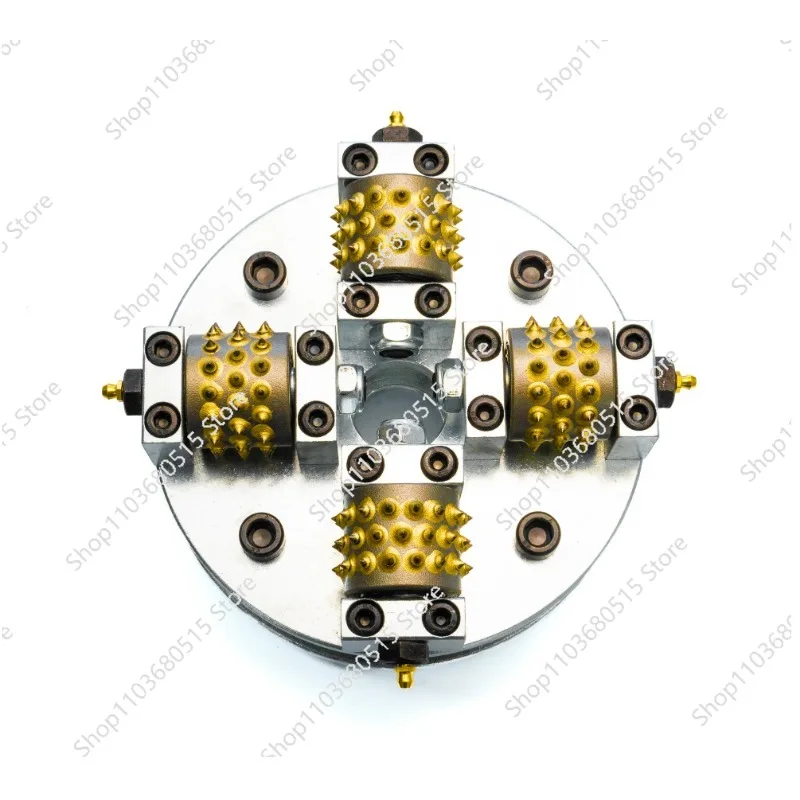 Efficiency Diamond Rotary Bush Hammer Grinding Wheel Chisel Hammer Head for Concrete Stone Railway Deck