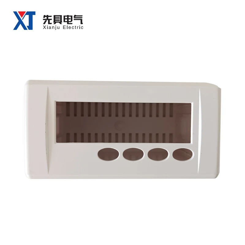 XJS-12 47*95*80mm Digital Display Meter Housing ABS Flat Type Plastic Enclosure Case 3 Phase Digital Panel Meter Enclosures