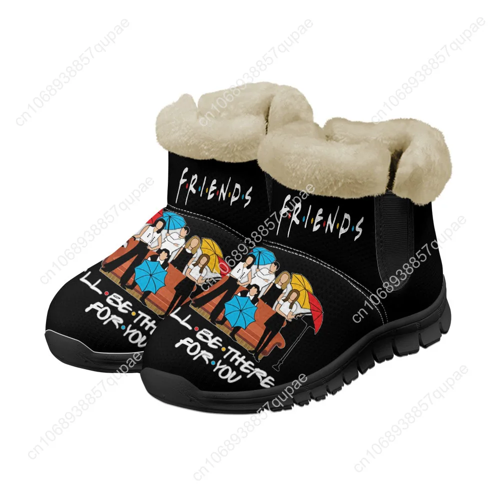 Friends TV Comedy Snow Boots Mens Womens Teenager Shoes Keep Warm Casual Lightweight Sports Custom Sneakers