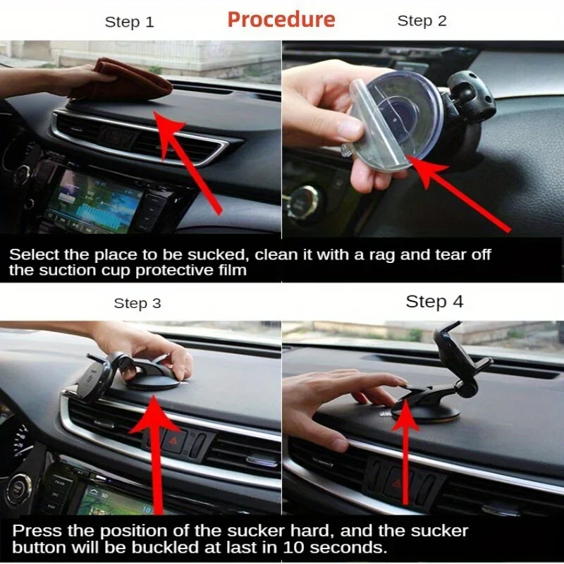 Universal Mobile Car Phone Holder for Phone In Car Holder Windshield Cell Stand Support Smartphone Voiture Suporte Porta Celular - view 4