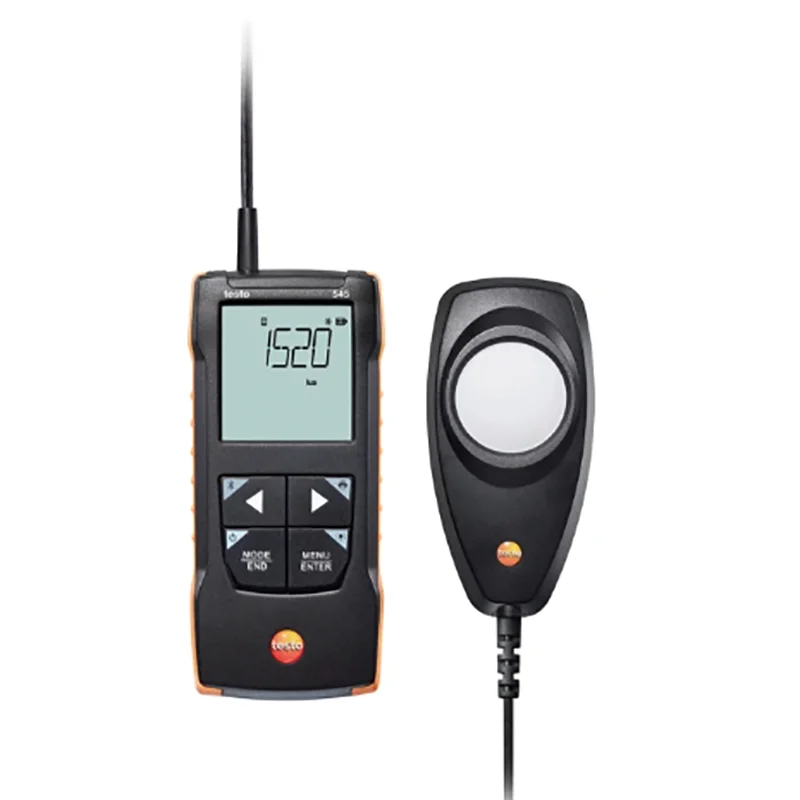 Testo 545 Illuminometer Digital Lux Meter 0563 1545 With App connection