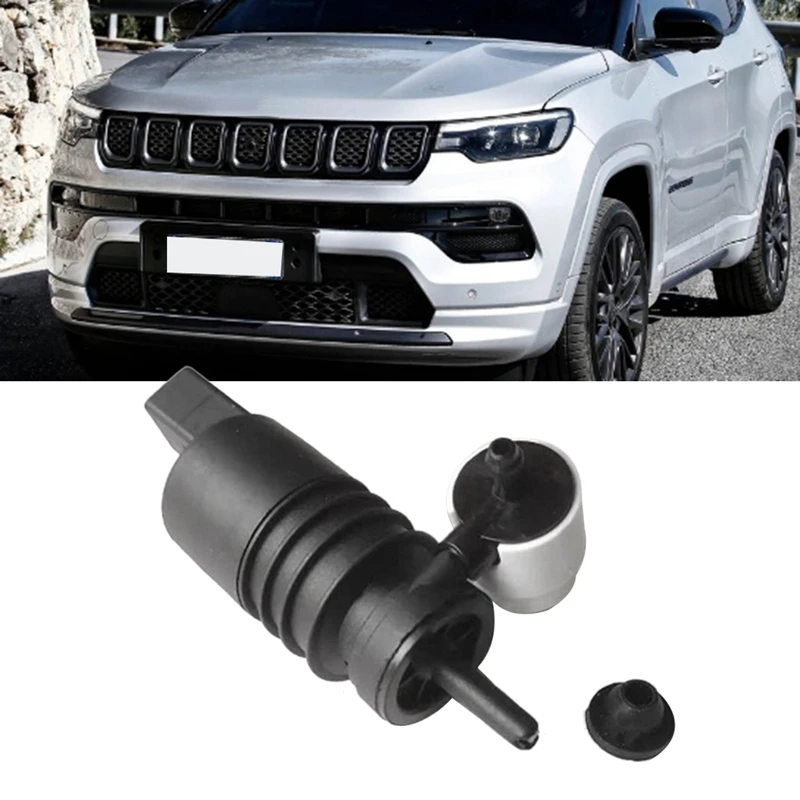 

Мотор насоса омывателя переднего стекла автомобиля 155250117 68310928 AA для Jeep Compass Cherokee 2017-2022 запасные части аксессуары