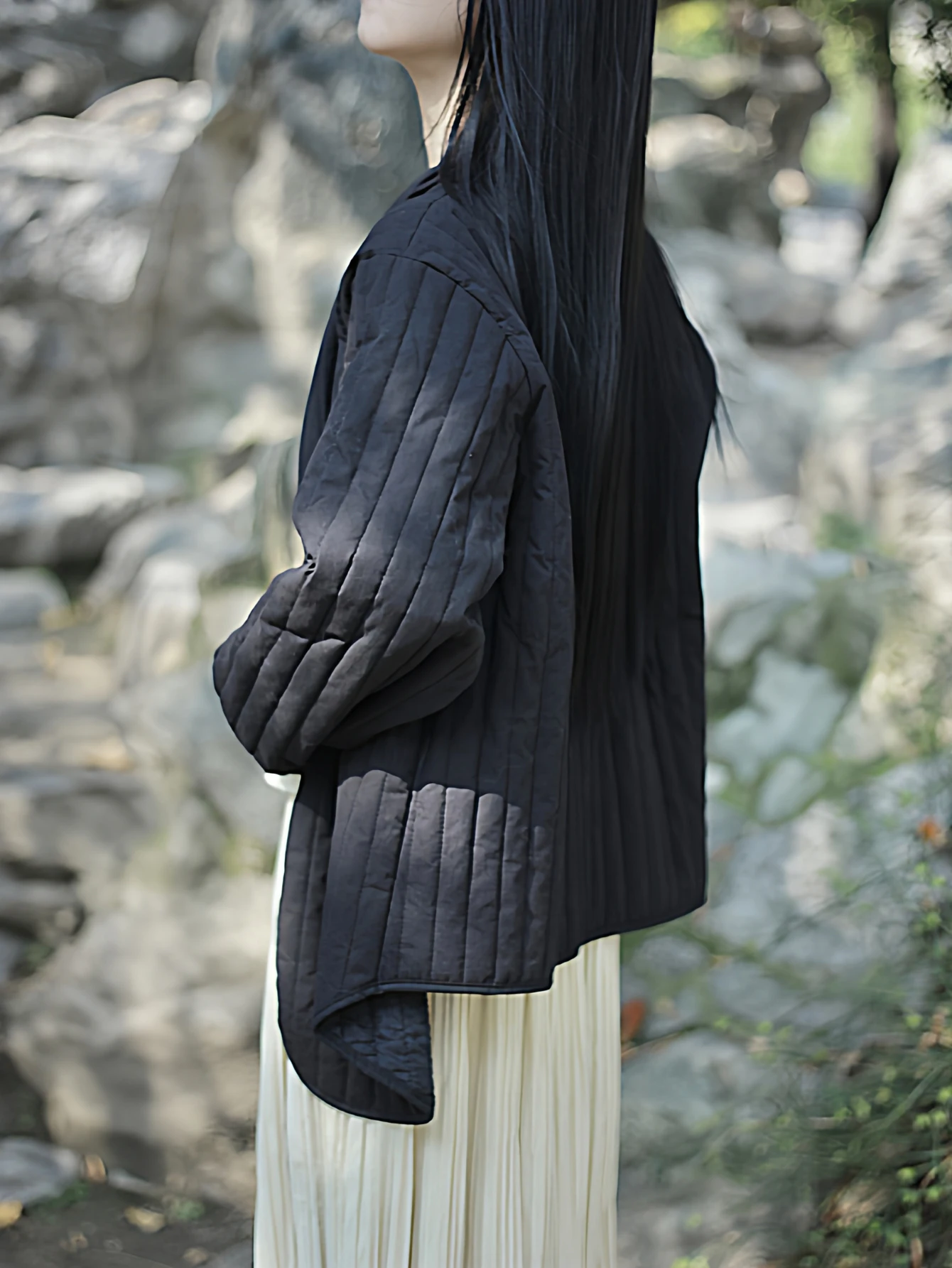 الرجعية الأدبية زن المرأة القطن الكتان مزيج الدافئة الدانتيل متابعة أبلى نمط رائع 2 الألوان المتاحة الملابس النسائية