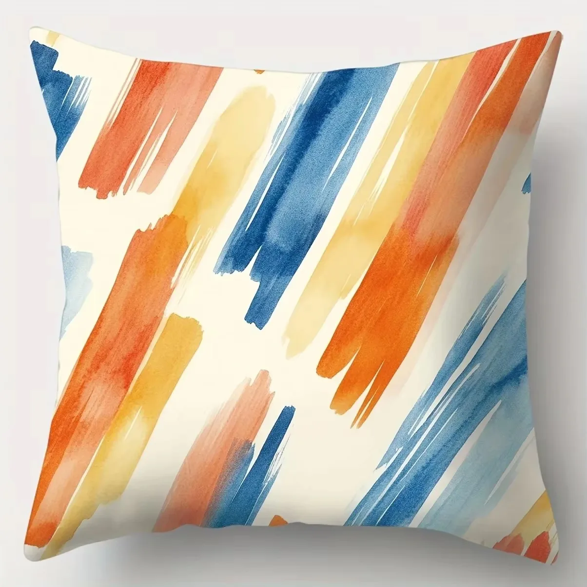 Household Ornament Throw Pillow Soft Touch Square Cushion For Living Room Sofa Bed Car Daily Decoration