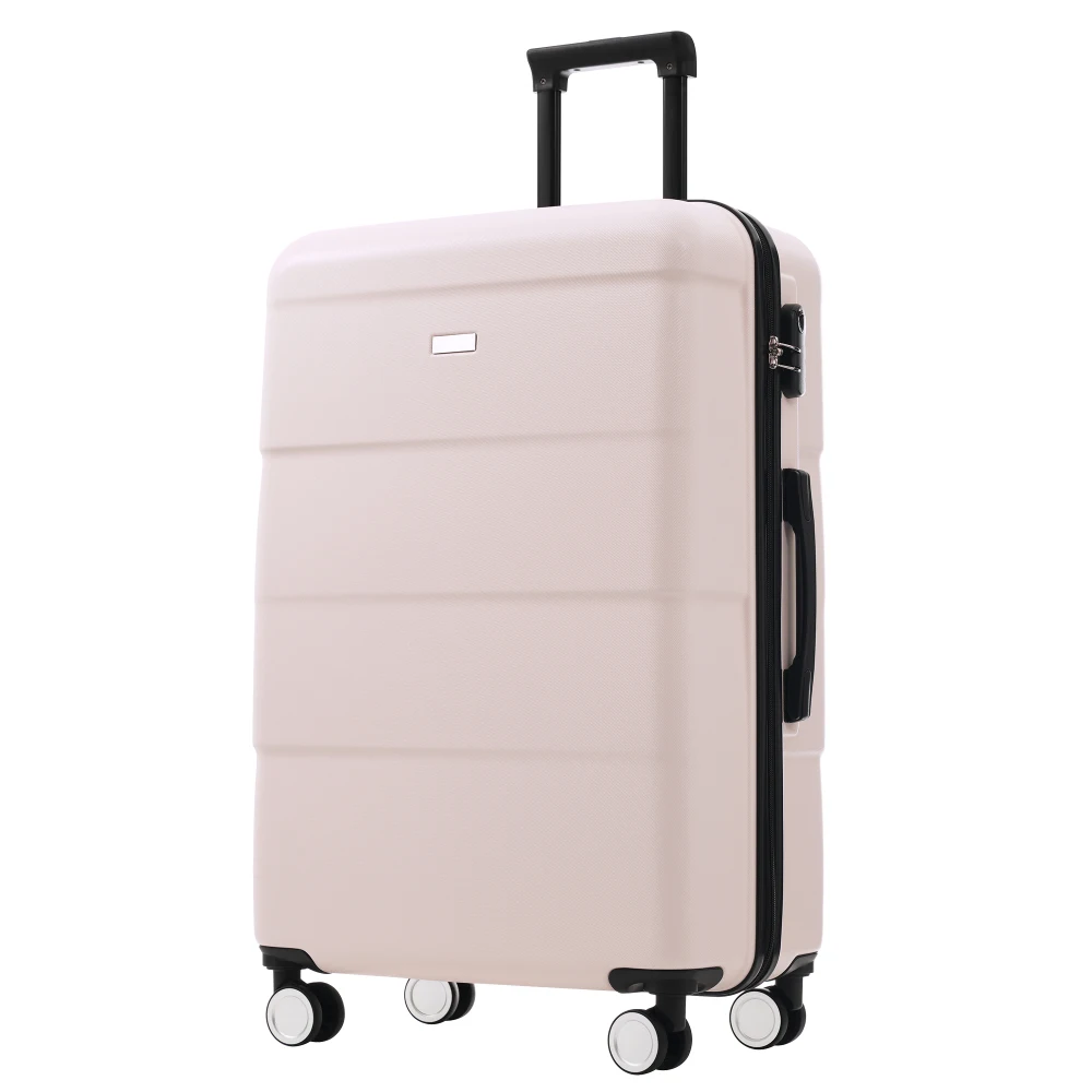 

Lightweight 20"+24"+28" Hardshell 3PCS Luggage Set Durable Suitcase with Wheels & Password Lock
