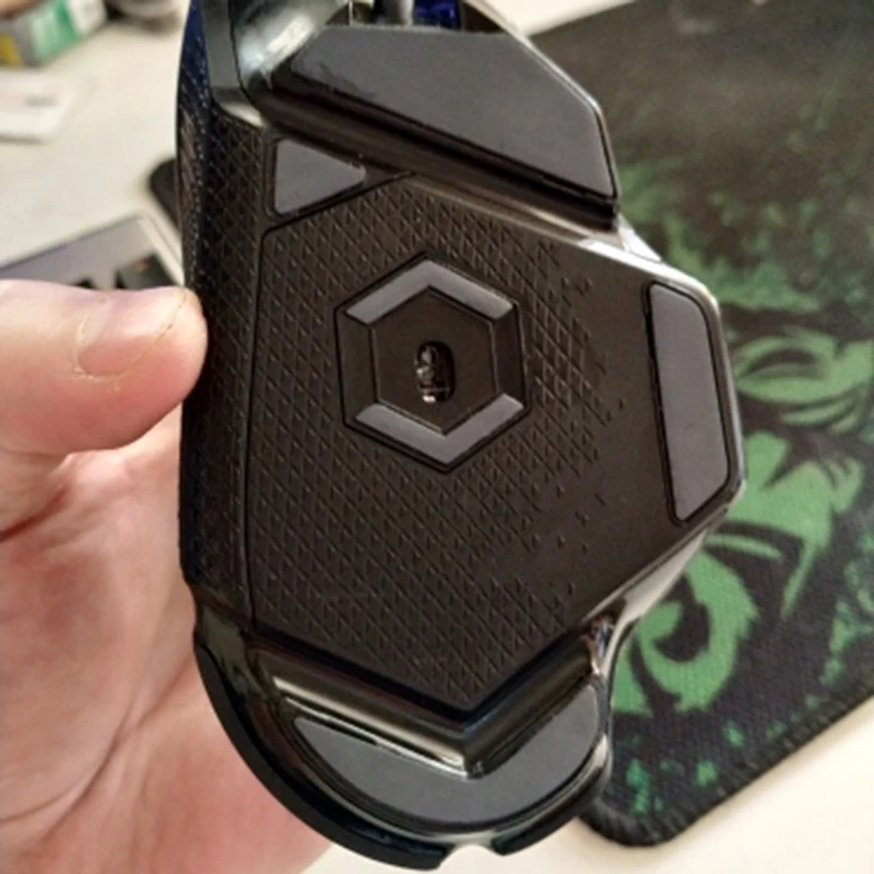 Mouse Skates Pads 1Set Black Rounded Curved Edges Mouse Feet Stickers Replacement for  G502 Mouse DropShipping