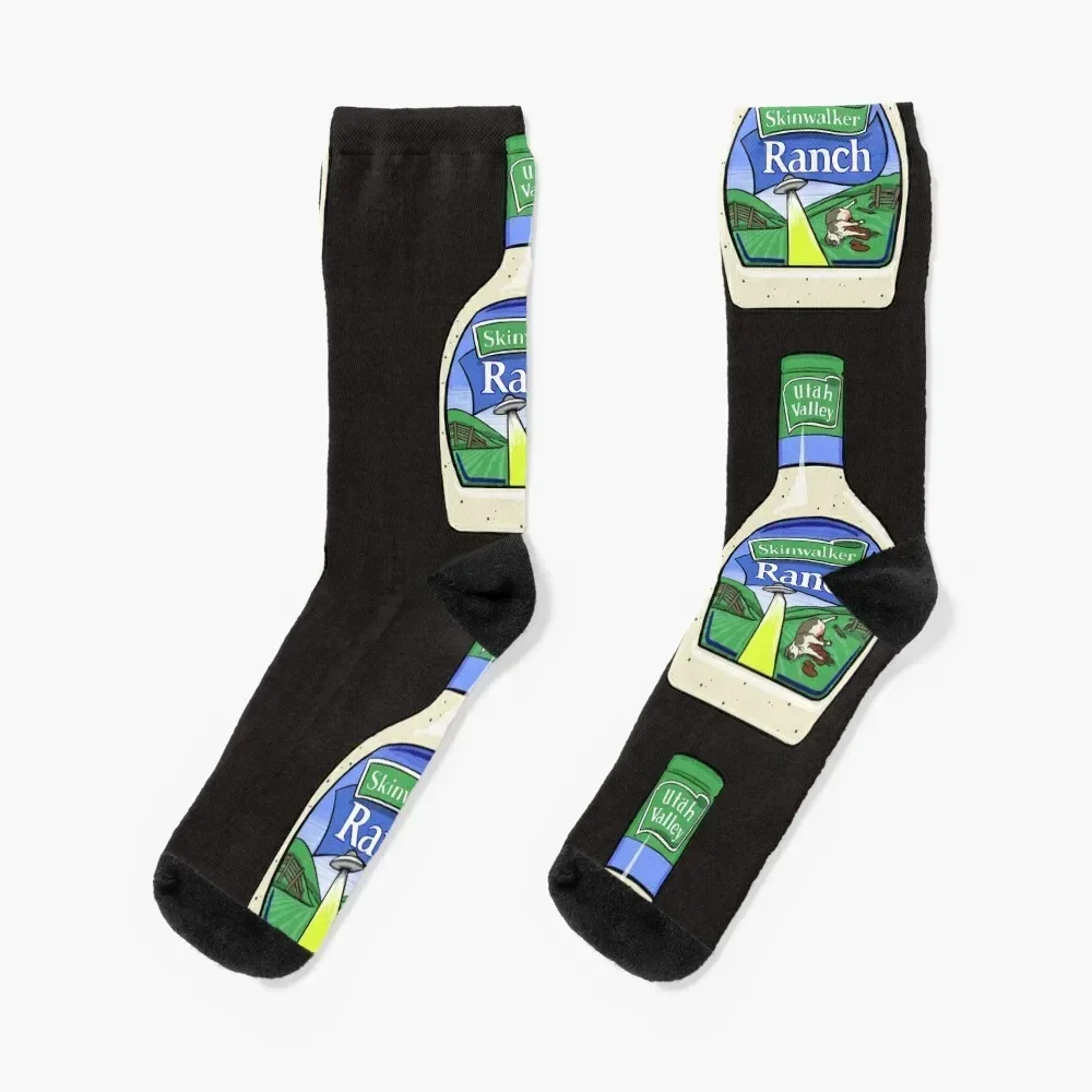 

Skinwalker Ranch Revisited Socks men cotton high quality cartoon Luxury Woman Socks Men's