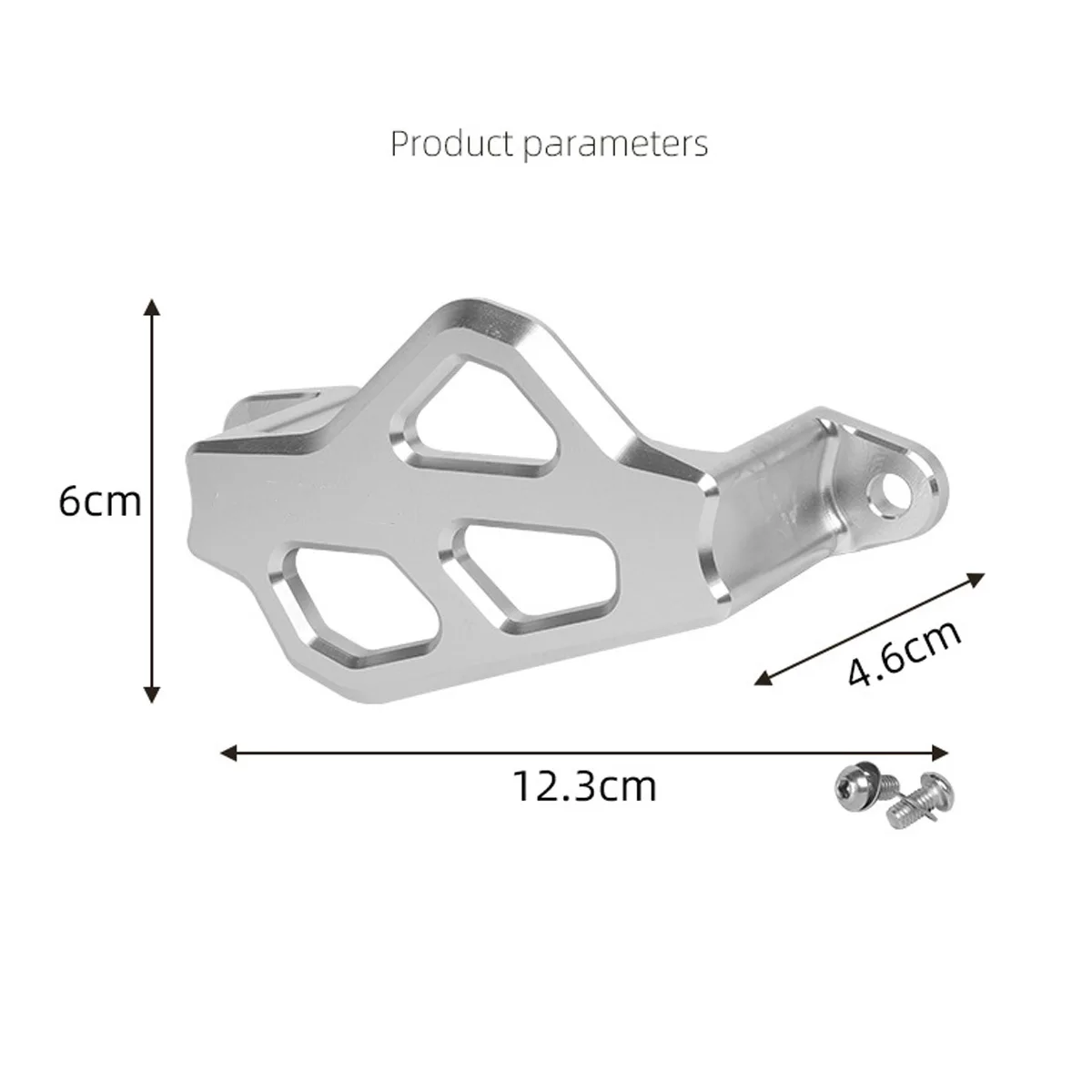 Motorcycl CNC Rear Brake Caliper Guard Protector For YAMAHA YZ125 125X YZ250 250F 250X 250FX 450F 450FX 2022-2024