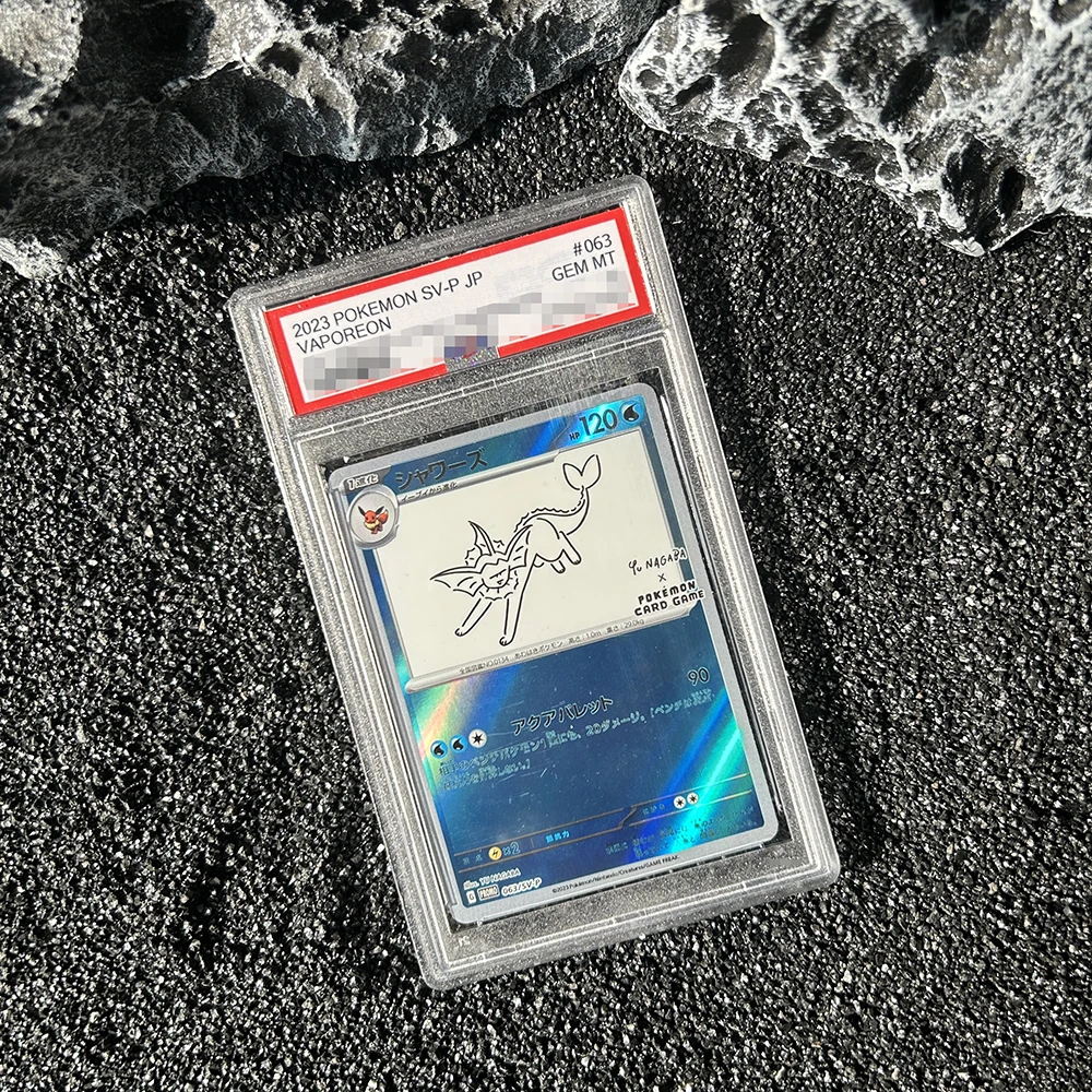 

PTCG SV-P VAPOREON Japanese Version Rating Collection Card self made Rare Flash Card Classic Anime Collection Card Gift