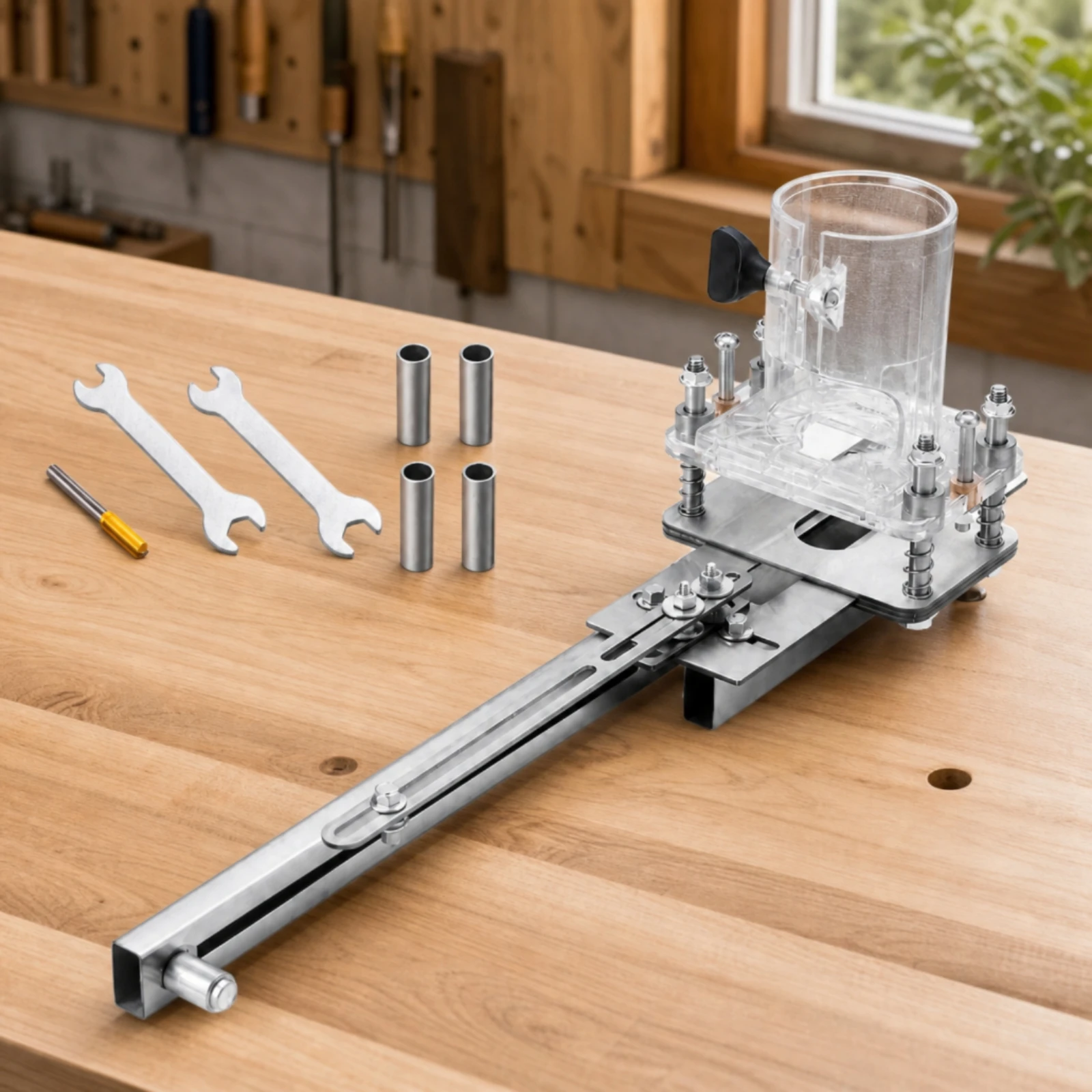 Wood-Routing Slotting Jig Adju - Furniture And Woodworking ulasan dan harga