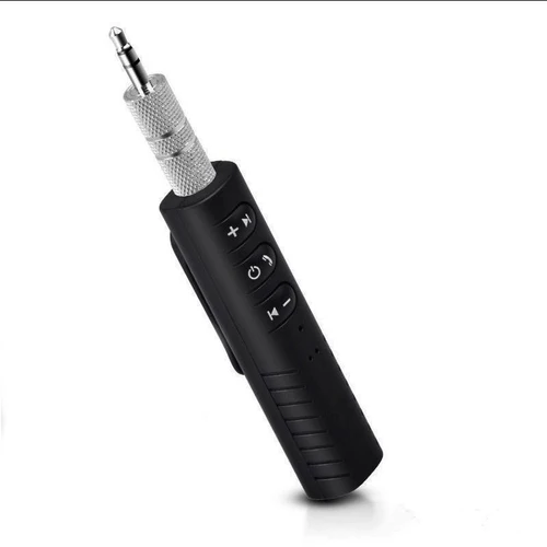 Imagen 2 del producto Adaptador receptor de audio inalámbrico Bluetooth 5,0, conector de 3,5mm para música de coche, receptor de auriculares auxiliar, manos libres, 1 Uds.