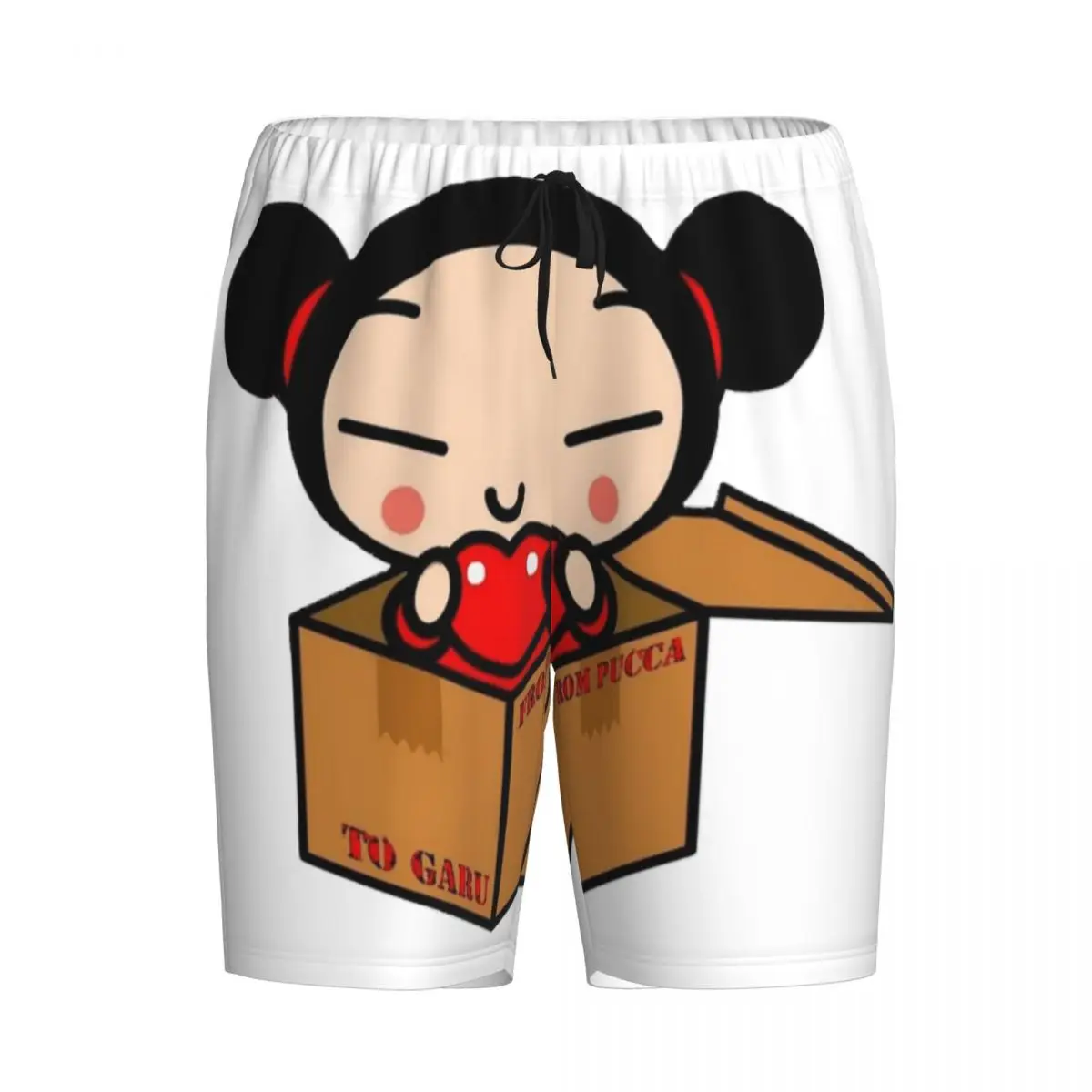

Custom Pucca Shorts Sleeping Pants Men Pajama Pants Lounge Sleep Sleepwear Bottoms