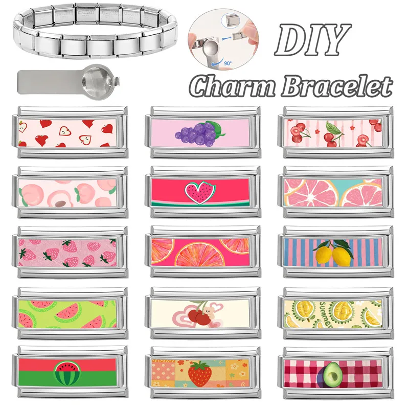 جديد جميل الحيوانات الأليفة القطط والكلاب وصلات سحرية إيطالية تناسب 9 مللي متر سوار الفولاذ المقاوم للصدأ النساء الرجال DIY بها بنفسك صنع المجوهرات #3