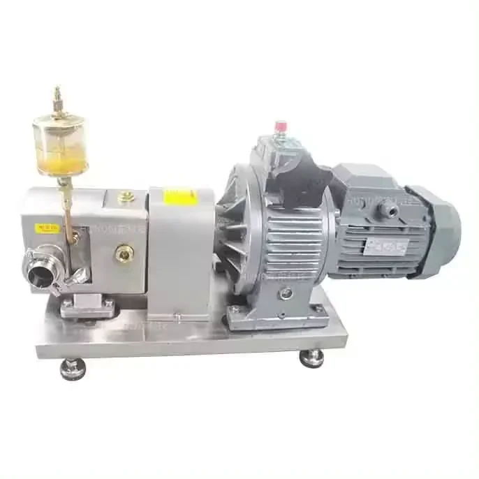 

HUNDOM пищевой насос из нержавеющей стали для фруктового джема, шоколадного клеща, двухлепестковый роторный насос-бабочка для кетчупа