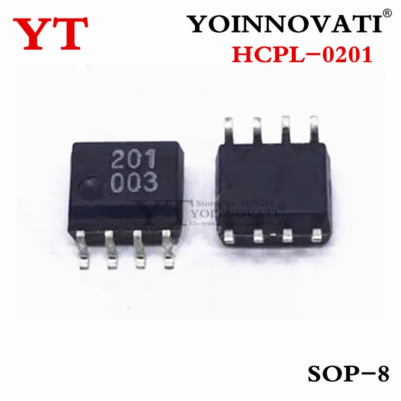 

50pcs HCPL-0201 HCPL0201 HCPL-0201-500E 0201 SOP-8 IC