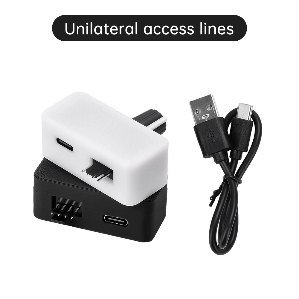 Mini contrôleur de vitesse PWM, contrôleur de vitesse de ventilateur à 4 broches, Interface USB TYPE-C, alimentation électrique, refroidisseur d'eau, noir/blanc, DIY