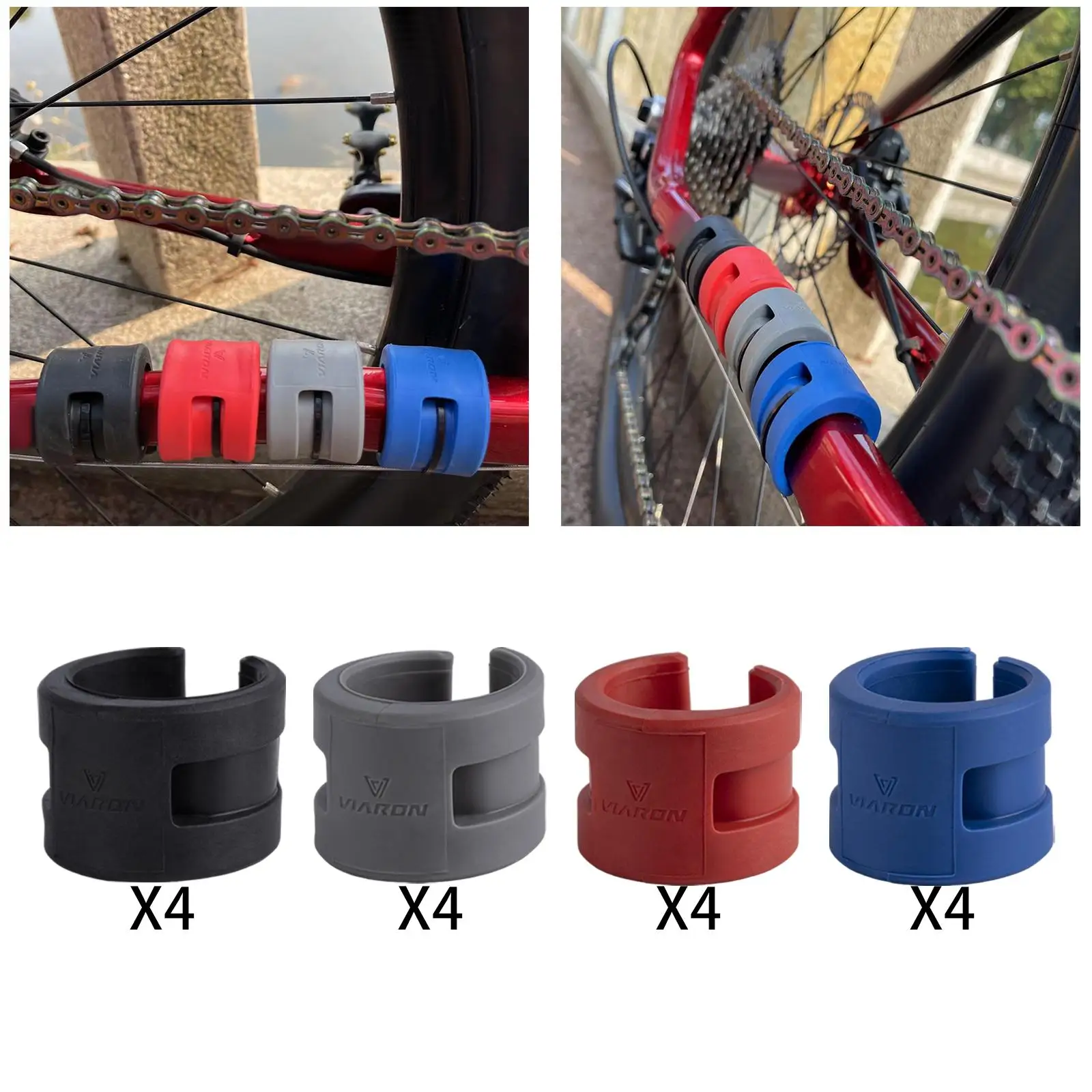 4Pcs Bike Chainstay… - image