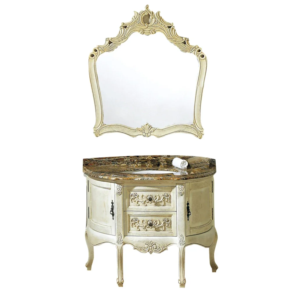 42 inch luxury antique cheap corner bathroom vanity