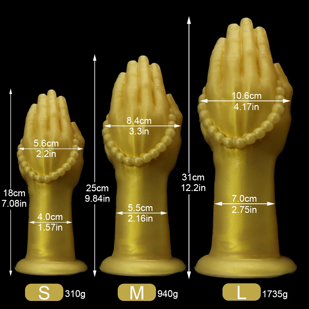 Plug anal géant de 56 à 10 cm pour le fisting des bras, sextoys pour femmes et hommes gays, massage profond de la prostate, gros godemichés anaux, réservé aux adultes (18+). Sex-shop._voghion.com