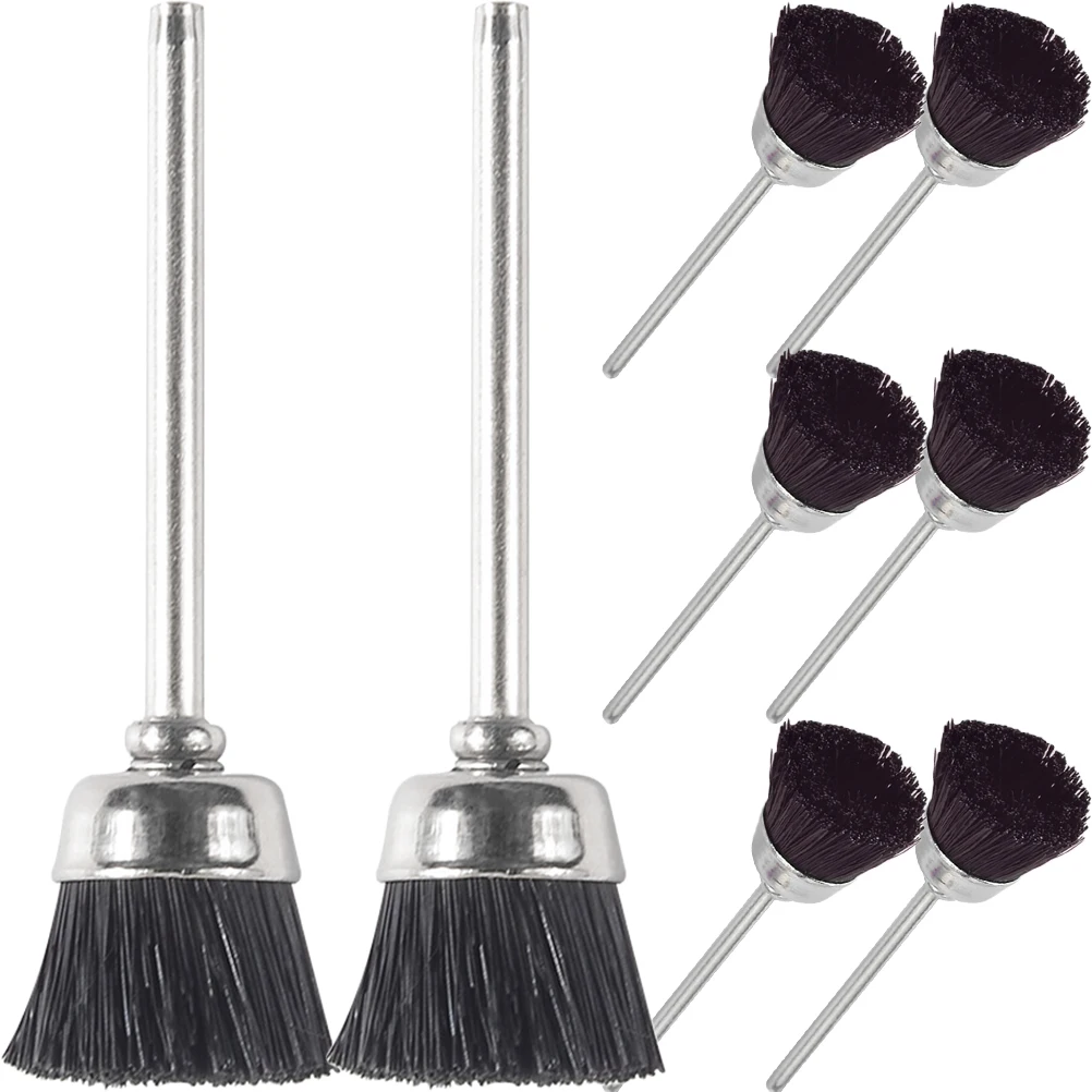 8 قطع من رؤوس مثقاب الأظافر، فرشاة تنظيف متعددة الاستخدام، ملحقات مانيكير تحافظ على أداء الأداة مثالية لفناني الأظافر الاحترافيين #2