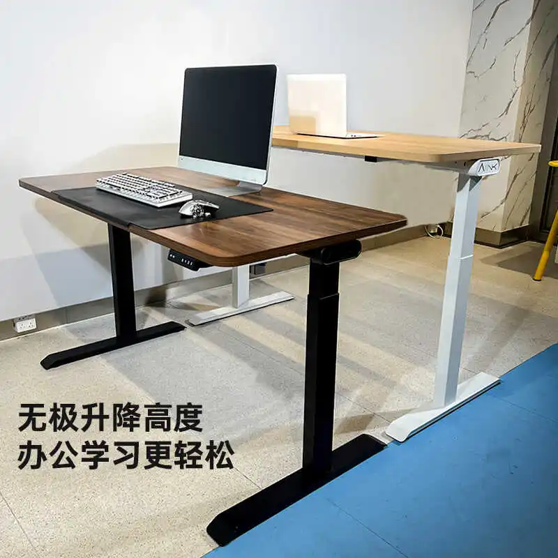 Double motor intelligent lift electric lift office household desk computer desk study table study