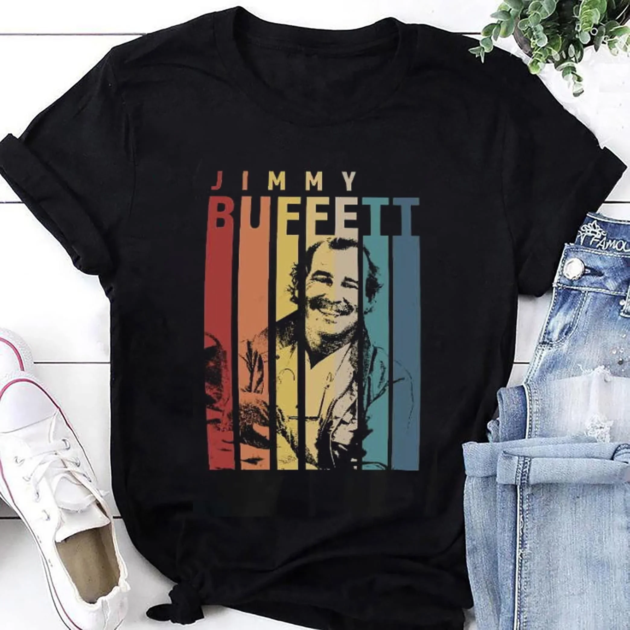 90s Vintage Jimmy Buffett T Shirt 1946 2023 In Memory Of R I P Buffet Fan