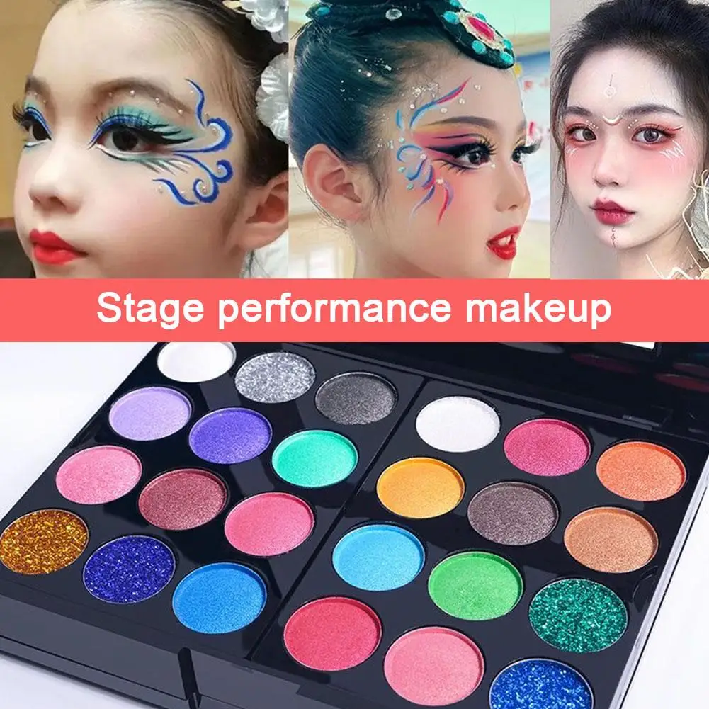 Juego de paleta de maquillaje de 3 capas, 39 colores, colorete, brillo de labios, brillo, paleta de sombras de ojos, Kit de maquillaje, cepillo, espejo, juego de cosméticos