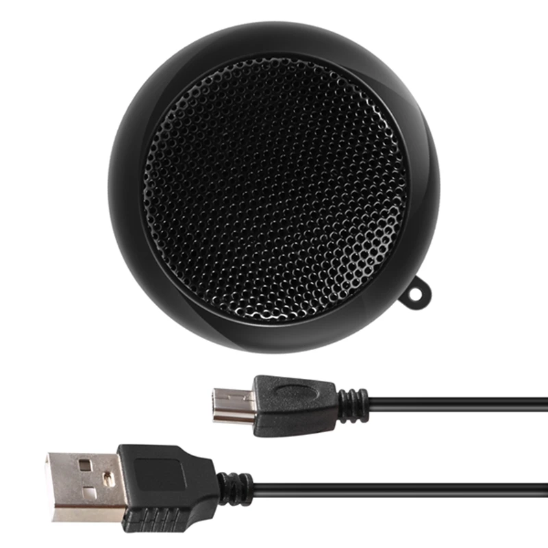 مكبر صوت صغير A46T محمول قابل لإعادة الشحن للسفر مع مقبس سماعة رأس سلكي بمدخل Aux مقاس 3.5 مم