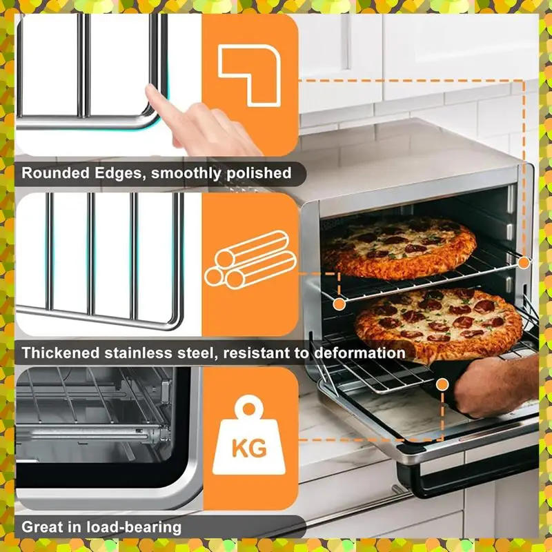 سلة مقلاة هوائية للفرن مع خيار قلي هوائي نينجا رف مقلاة هوائية رف مقلاة هوائية للفرن