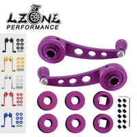 Manivela de elevación Manual Universal para ventana de coche, enrollador de aleación de aluminio, elevador, accesorios de repuesto para coche, 2 uds.