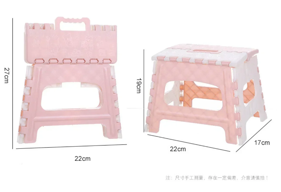 البلاستيك مقعد بدرجة قابل للطي مع مقبض المحمولة للطي صغيرة القدم البراز الحمام خطوة البراز للطي خطوة البراز للأطفال