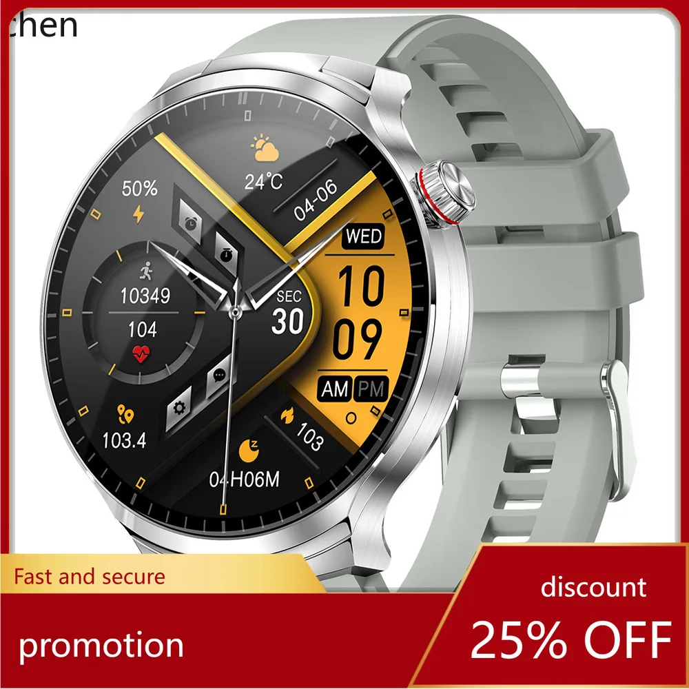 YFY Music Bluetooth Headset Smartwatch Detects Heart Rate and Blood Pressure for Health and Running