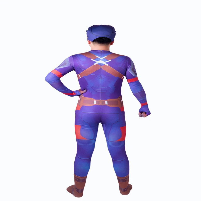 Косплей Костюм Для Комбинезона Хэллоуин Боди Зентаи Костюм Для Мальчиков