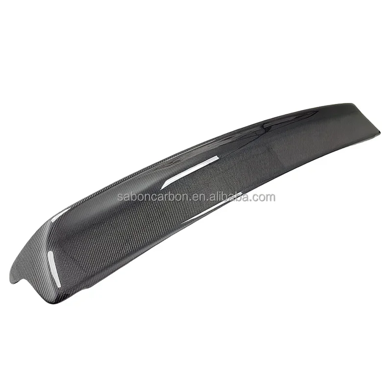 For 2015-23 Dodge Challenger SRT Hellcat Red eye Style Carbon Fiber Rear Deck lid Spoiler w/Camera hole