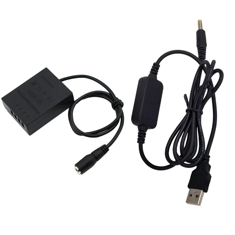 5V USB コネクタ + NP-W126 ダミーバッテリー CP W126 DC カプラー 富士フイルム XT3 XT30 XT2 XT1 X-T200 X-Pro2 X-Pro3 X-S10 X-E X-T30II 用