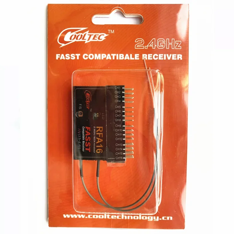 16 channel 14SG/16SZ/18SZ receiver FASST Cooltech