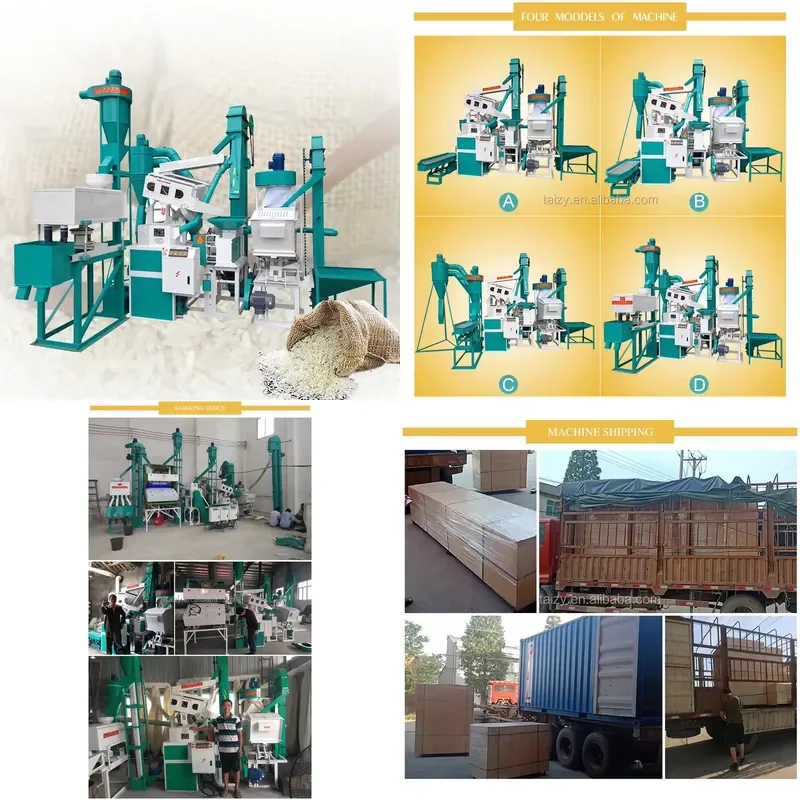 2026 CE 15TPD Commercial Rice Mill Production Line Complete Rice Milling Machine Plant in Ghana