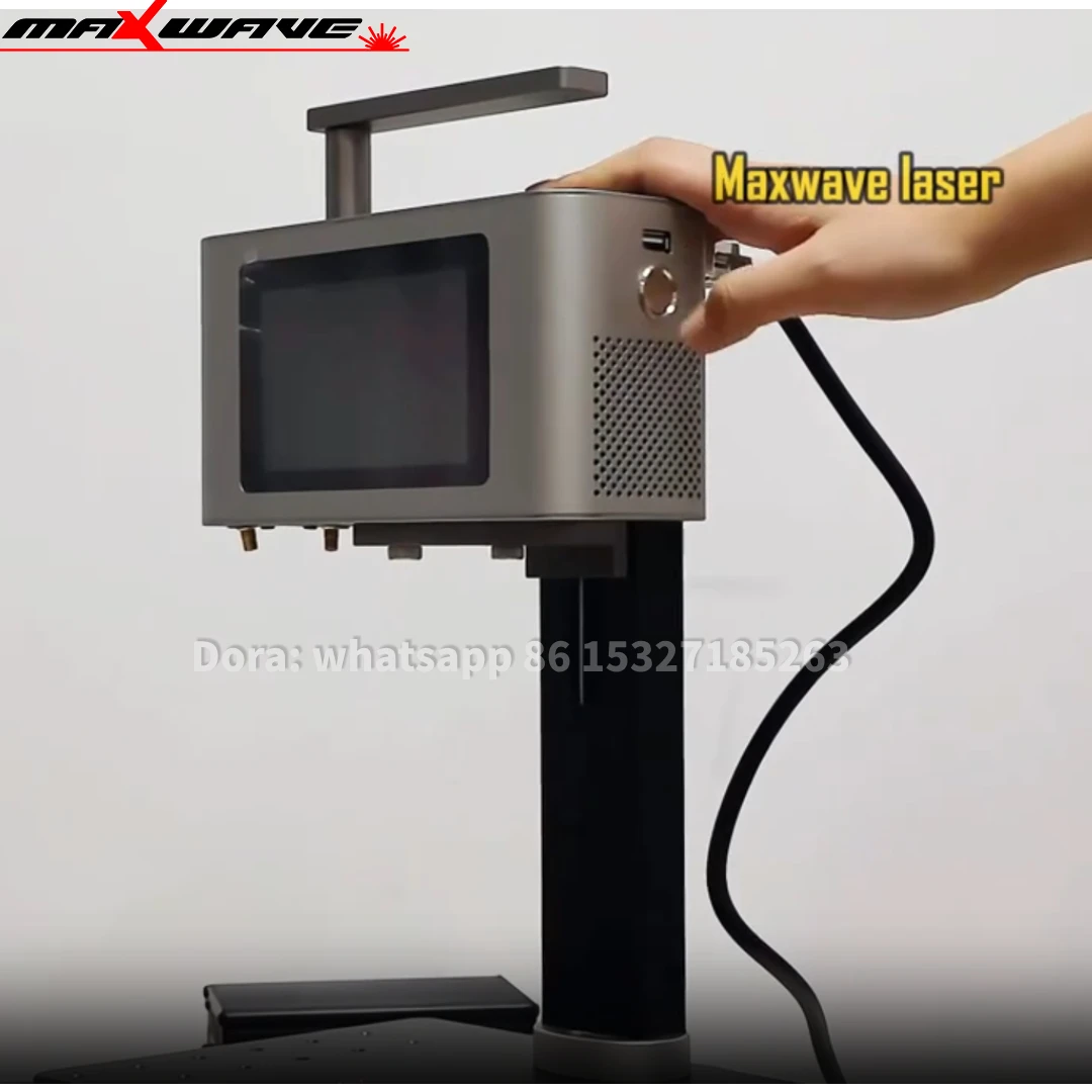 

MINI 2W Портативная волоконная лазерная маркировочная машина 3 кг для iPhone Android Компьютерные ювелирные изделия Бизнес может гравировать цельную металлическую кожу