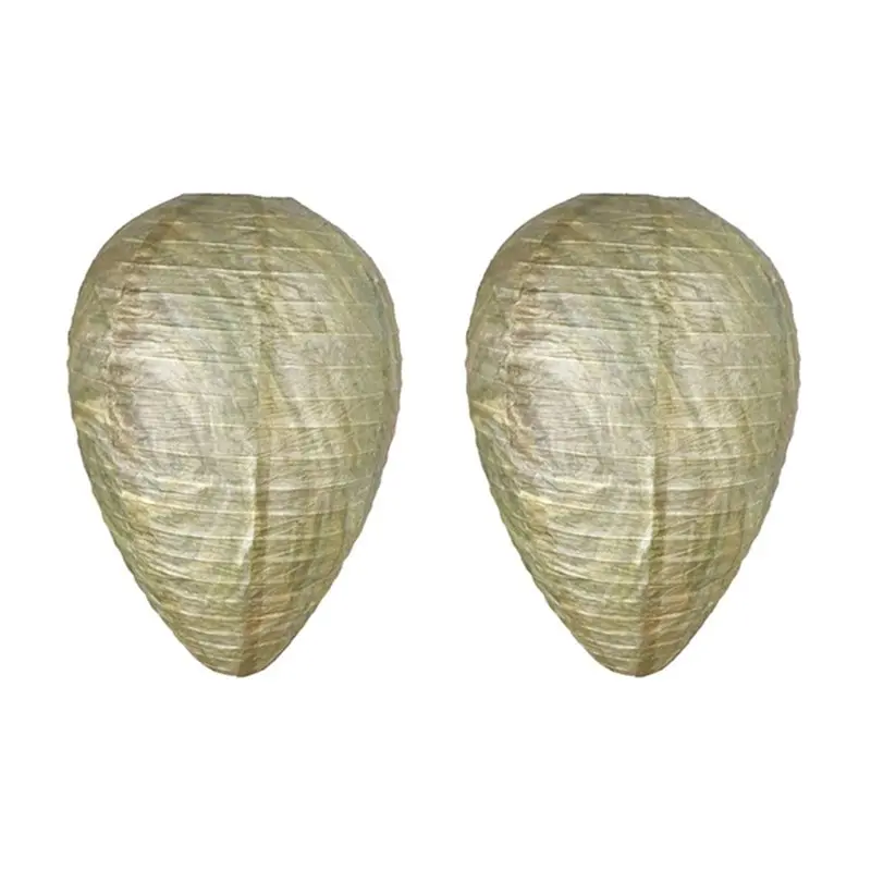 AS94-6 Pcs Wasp Nest Decoy Wasp Deterrent For Outdoor Hanging, Home And Garden A