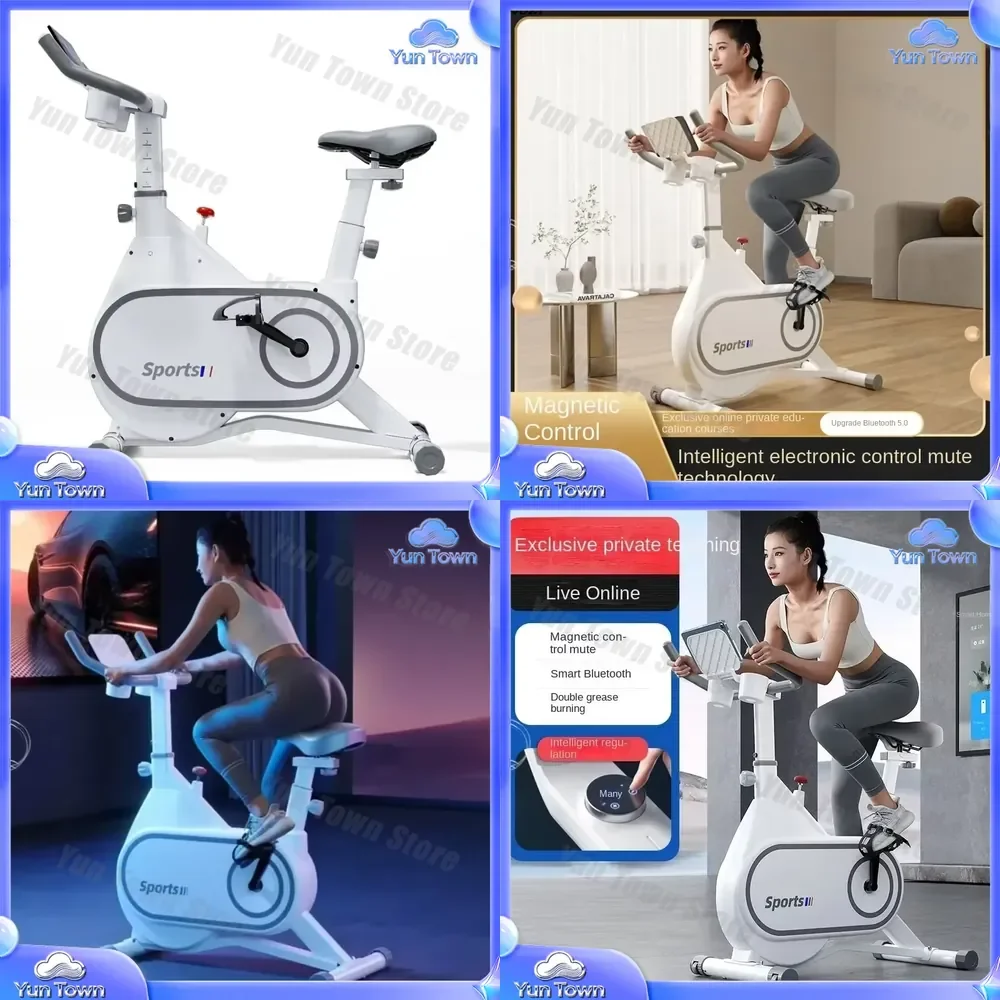 for Home Weight Loss Exercise Equipment Silent Mini Indoor Bike Smart Magneto Controlled Spinning Bike Fitness Bike Cycling