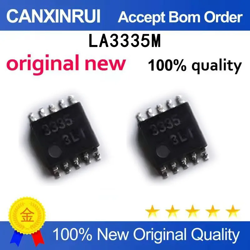 

(5pcs-100pcs）Brand new original LA3335M silk screen 3335 SOP10 spot chip IC
