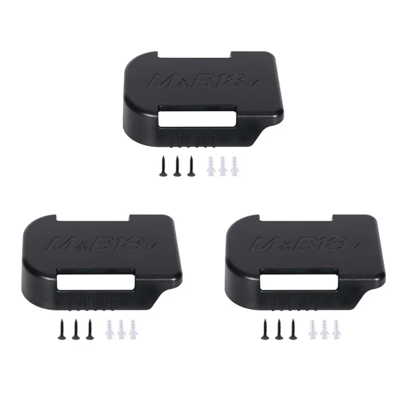 ZWINCKY Battery Holder For Makita Bosch 14.4V 18V Battery Storage Rack Holder Case for Fixing Devices Portable belt suspension