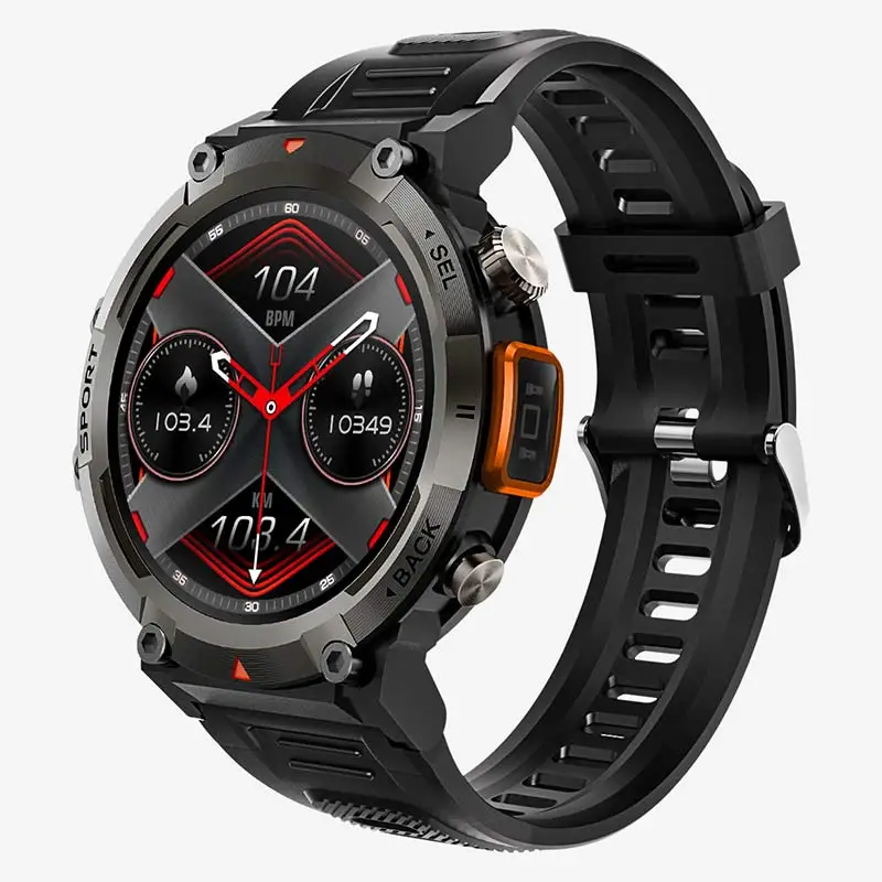 Montre connectée de sport pour homme, étanche IP68, appel BT, montre intelligente électronique pour homme, Android, iOS, nouveau