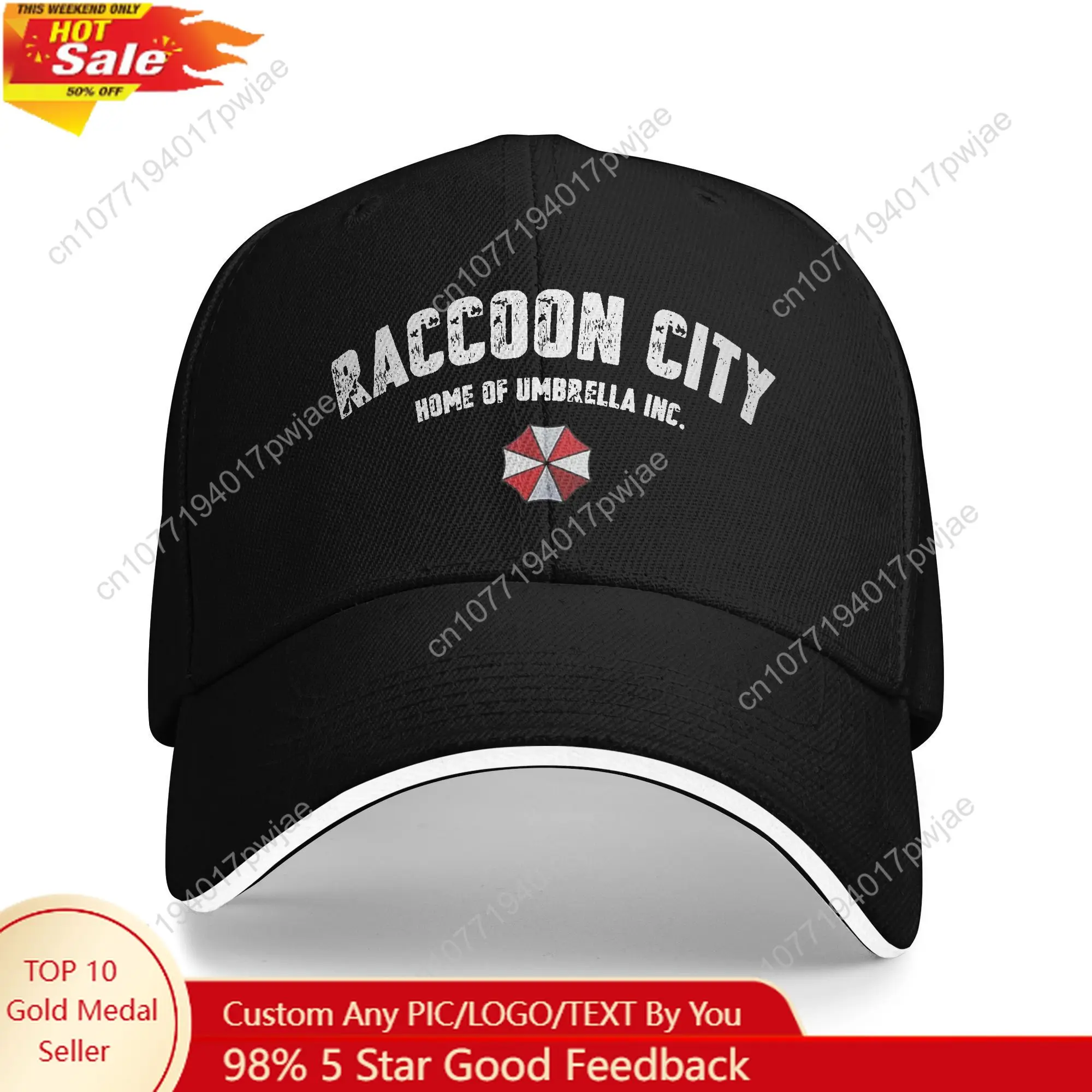 

Game Resident Eviling 4 Umbrellas Corporation Raccoon City Baseball Cap Summer Trucker Hat Wholesale Snapback Cap Baseball Caps