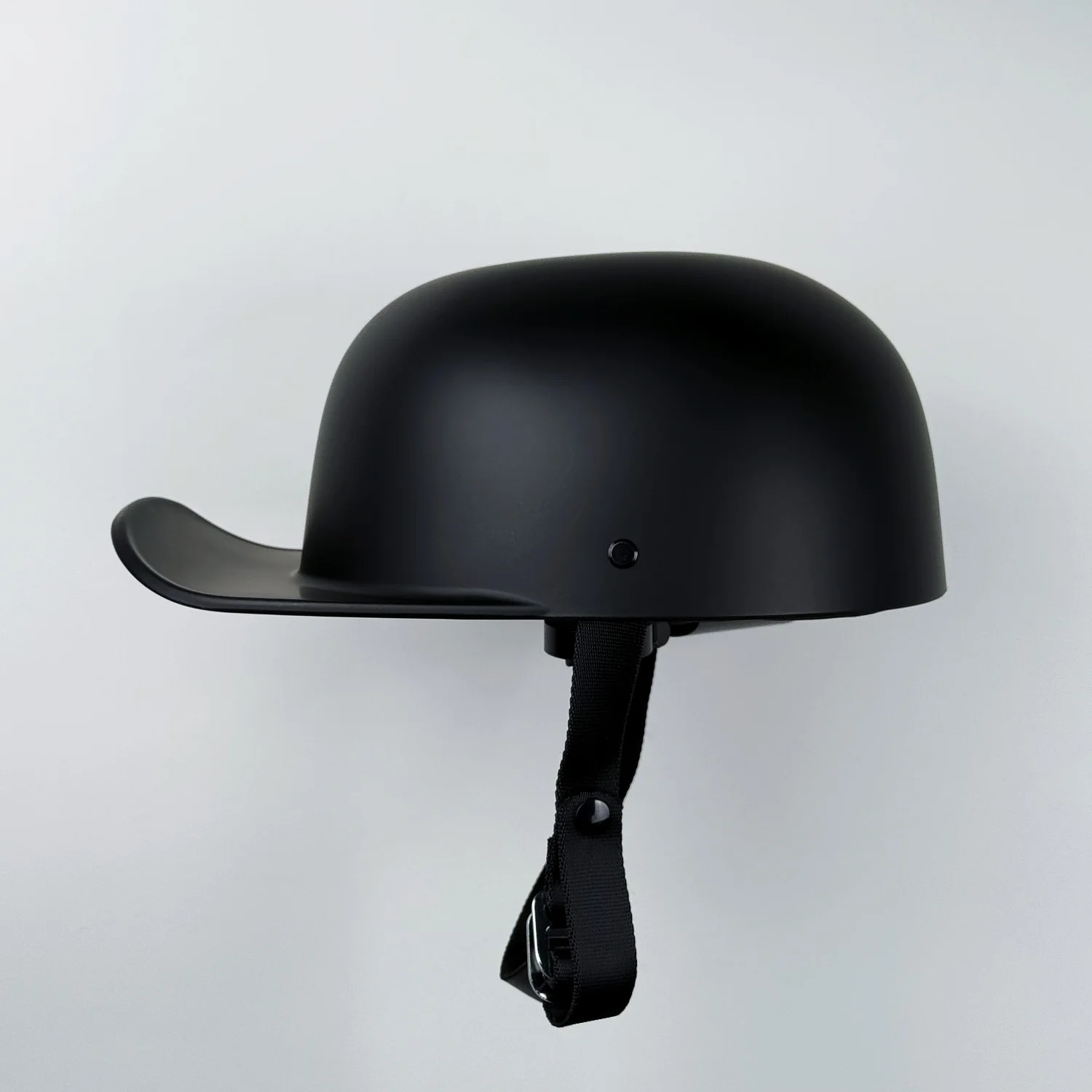 الرجعية نصف خوذة دراجة نارية خوذة خمر قبعة بيسبول دراجة نارية سباق سكوتر نصف الوجه الخوذ السائق موتو #2