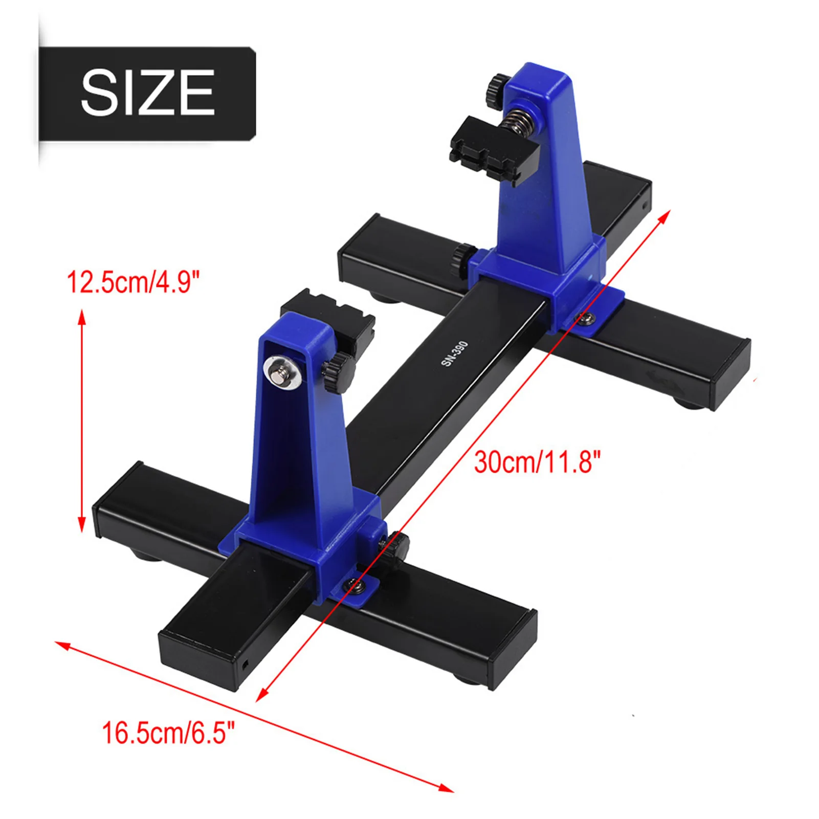 

Circuit Board Holder, Adjustable 360° PCB Holder Printed Circuit Board Soldering Assembly Clamp