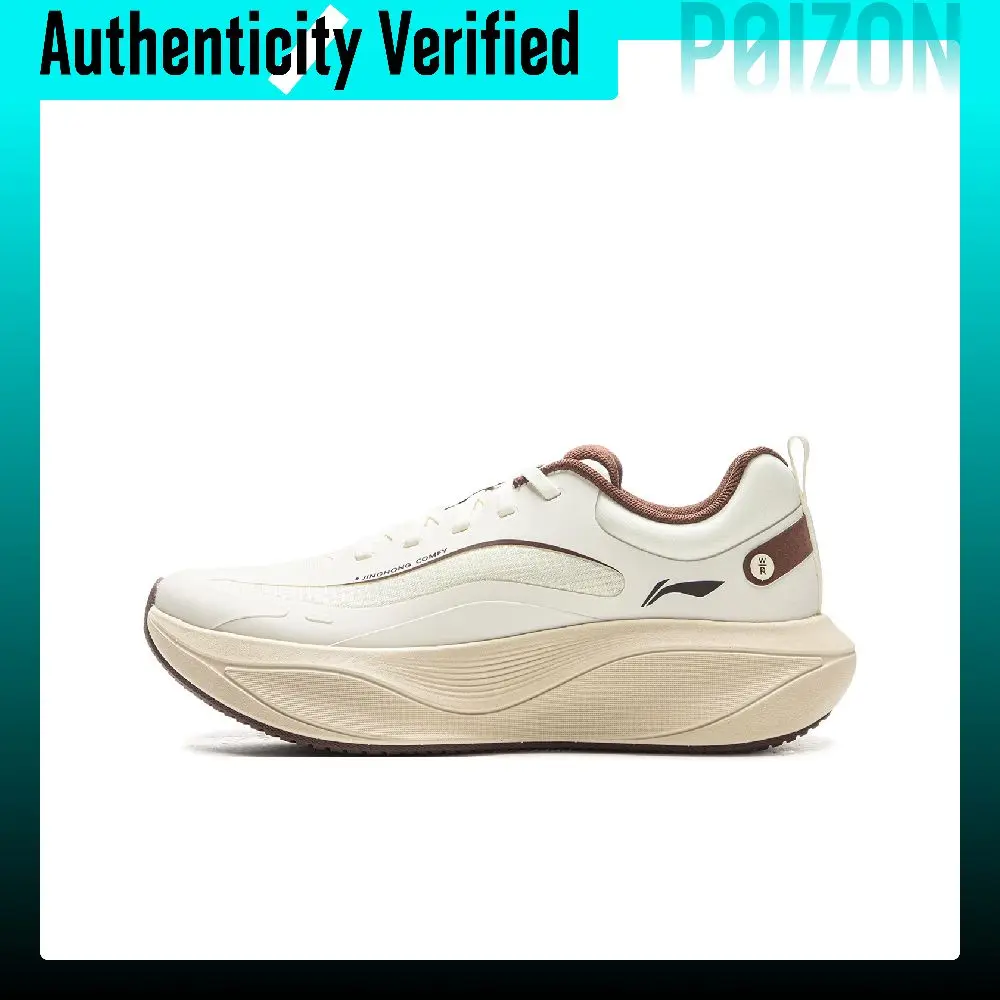 Li Ning Stunning COMFY Cushioning Slip Resistant Abrasion Resistant Support Lightweight Low top Running Shoes Women's ARHV024-11