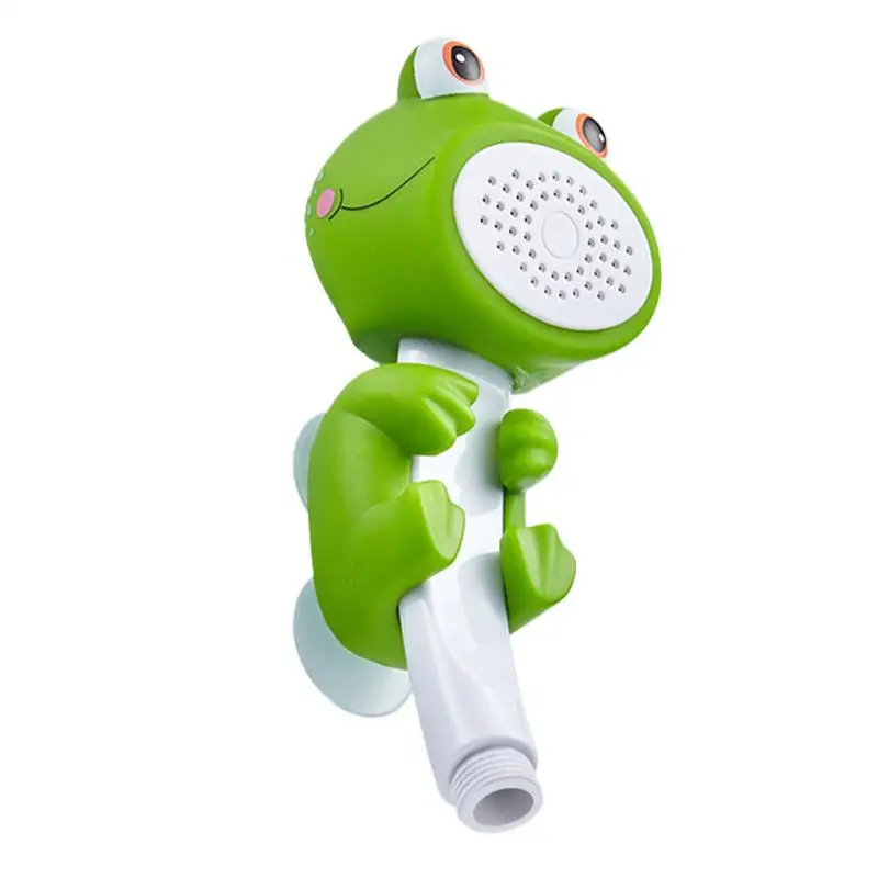 Baby Bath Shower Head Handheld Baby Shower Head Cute Frog Baby Bath Sprayer Toddler Shower Head Bathtub Sprayer Attachment For