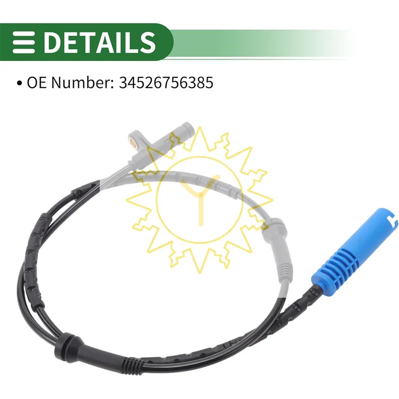 

1 шт. задний 34526756385 левый правый датчик скорости колеса ABS для Mini Cooper R50 R52 R53 автомобильные запасные части