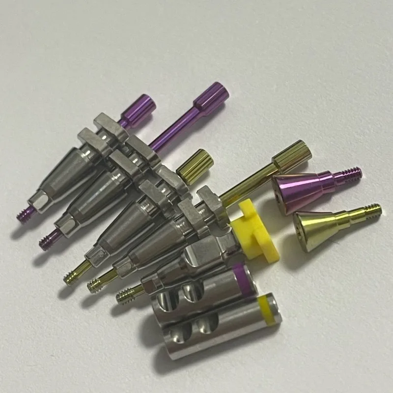 Dental Implant Accessories Open Closed Transfer Rod Tray Length Simulation RC NC Impression Cap ITI Gypsum Replacement Body
